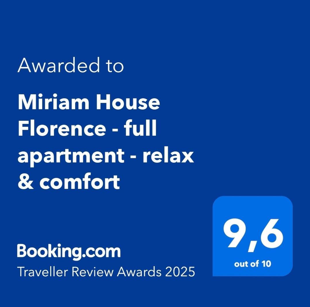 Miriam House Florence - Full Apartment - Relax & Comfort Dış mekan fotoğraf